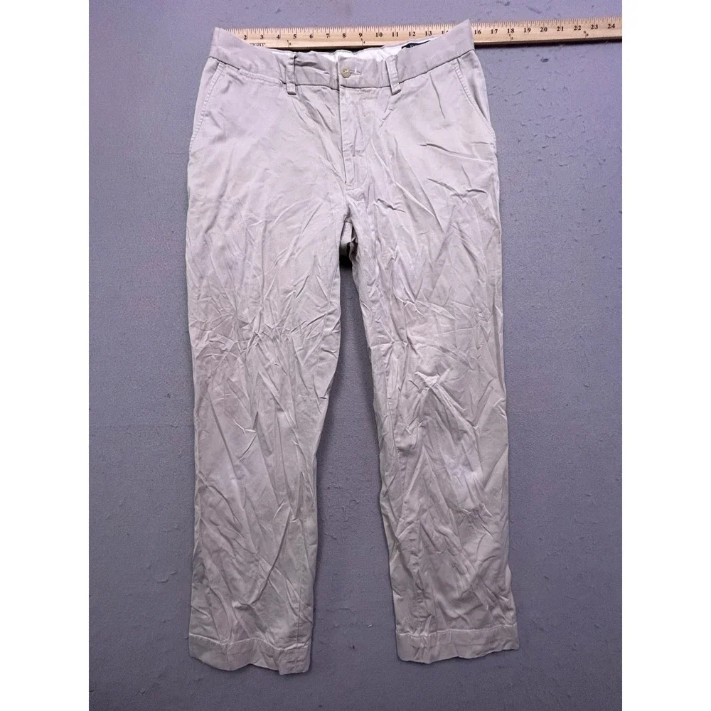 Polo Ralph Lauren Stretch Classic Fit Chino Pants Tan Khaki 32/30 Mens